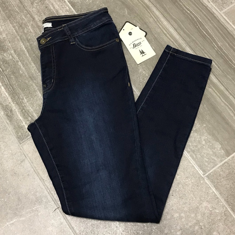 G.H. Bass Dark Indigo Denim Jeggings